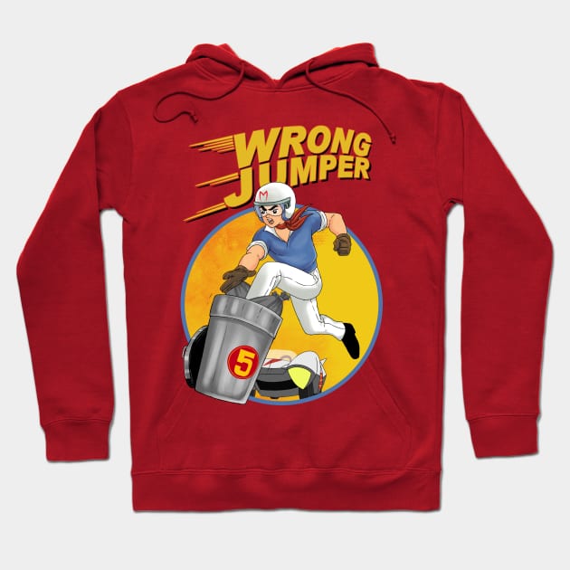 Go Mifune Wrong Jump Hoodie by THEPANTURAS